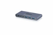 Digitus Przełącznik / Switch KVM HDMI 2x1 | UHD 4K@60Hz | 3x USB-A 3.1 Gen1 | 1x USB-C USB 3.1 Gen1 | Audio | Core Line Digitus