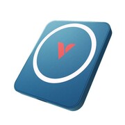 Verbatim Dysk zewnętrzny SnapBack Magnetic SSD Blue MagSave 1TB Apple ProRes 4K 60kl/s Verbatim