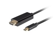 Lanberg Kabel USB-C(M)->HDMI(M) 4K 60HZ 3M czarny Lanberg