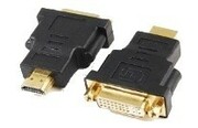 Gembird Adapter HDMI na DVI, M/F, czarny Gembird