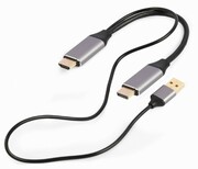 Gembird Adapter HDMI do DP 4K M 60Hz USB-A powered Gembird