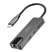 LogiLink Hub USB 3.2 Gen 1,3port y, z 2.5G Gigabit ethernet LogiLink