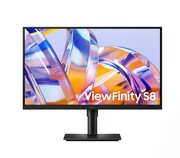 Samsung Monitor 27 cali Viewfinity S80UH IPS 3840x2160 UHD 16:9 1xHDMI 1xDP 1xUSB-C 90W 3xUSB-A Easy Connection KVM PIP/PBP 5ms 60Hz HAS+PIV płaski 3Y Samsung