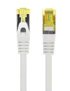 Lanberg Patchcord KAT.6A S/FTP LSZH CU 0.25M szary Lanberg
