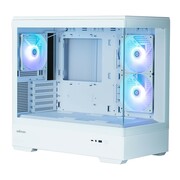 Zalman Obudowa P30 V2 MicroATX Mini Tower 3 FansRGB Biała Zalman