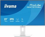 IIYAMA Monitor 27 cali XB2797HSU-W1 IPS, FHD, HDMI, DP, 120Hz, 2xUSBv3.2, 2xUSB-C, 350 CD, x2W, HAS 150/PIVOT, Biały IIYAMA