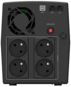 PowerWalker Zasilacz awaryjny UPS Line-Interactive 1500VA STL FR 4x PL 230V, USB, RJ11/45 In/Out PowerWalker