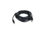 Gembird Kabel USB 2.0 typu AB AM-BM 3m FERRYT czarny Gembird