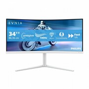 Philips Evnia Monitor 34 cale 34M2C5501A Curved VA 180Hz HDMIx2 DP HAS Ambiglow Philips