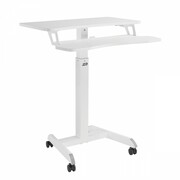 Maclean Mobilna stacja robocza z regulacją wysokości Ergo Office ER-444W Maclean