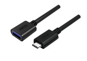Unitek Adapter USB TYP-C DO USB AF 0,15m; Y-C476BK Unitek