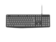 Natec Klawiatura Nautilus US Slim 1.8m czarno-szara Natec