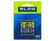 BLOW Bateria AAA LR3 Super Alkaline blister 4 sztuki BLOW