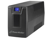 PowerWalker Zasilacz awaryjny UPS POWERWALKER LINE-INTERACTIVE 600VA SCL 2XSCHUKO 230V, RJ11/ 45 IN/OUT, USB, LCD PowerWalker