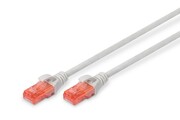 Digitus Patch cord U/UTP kat.6 PVC 2m szary Digitus