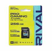 GOODRAM Karta pamięci microSD 256GB Rival UHS-I V30 U3 C10 A2 170/120MBs GOODRAM