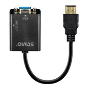 Savio Adapter HDMI-VGA z audio AK-76 Savio