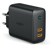 AUKEY PA-D2 ładowarka sieciowa 2xUSB C PD Power Delivery 3.0 36W 6A Dynamic Detect AUKEY
