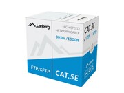 Lanberg Kabel FTP Kat.5E CU 305 m drut szary Lanberg