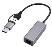 Gembird Karta sieciowa USB 3.1 USB-A/USB-C 2.5 Gb/s Gembird