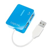 LogiLink HUB USB 2.0 4-portowy Smile - niebieski LogiLink