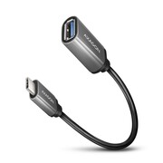 AXAGON RUCM-AFAC Kabel adapter USB 3.2 Gen 1 Type-C samiec -> Type-A żeńska, 0,2m, 3A, ALU AXAGON