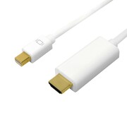 LogiLink Kabel mini DisplayPort do HDMI,4K, 5m Biały LogiLink