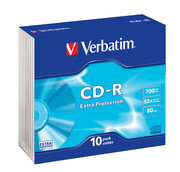 Verbatim CD-R 52x 700MB 10P SL DLP 43415 Verbatim