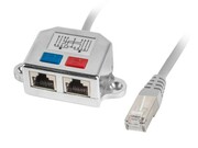Lanberg Adapter rodzielacz LAN RJ-45 - 2x RJ-45 FTP Lanberg
