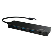 LogiLink Hub USB-C 3.1 4-porty ultra slim, czarny LogiLink