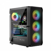 Logic Concept Obudowa Komputerowa Logic Portos ARGB Midi USB 3.0 Czarna Logic Concept