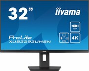 IIYAMA Monitor ProLite XUB3293UHSN 31.5 cala XUB3293UHSN-B5 IPS,4K,USB-C DOCK,KVM,SLIM,2x3W,RJ45 IIYAMA