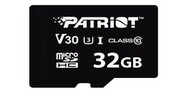 Patriot Karta MicroSDHC 32GB VX V30 C10 UHS-I U3 Patriot