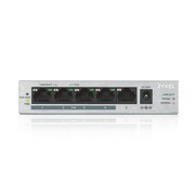 Zyxel Przełącznik GS1005-HP 5 Port Gigabit PoE+ unmanaged desktop 60W Zyxel