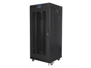 Lanberg Szafa stojąca rack 19 27U 600x600 mm, czarna Lanberg