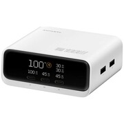 4smarts Stacja ładująca Deck 100W GaN 3xUSB-C + 2xUSB-A Biała 4smarts