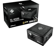 ASRock Zasilacz SL-650G 650W 80PLUS GOLD modularny ASRock