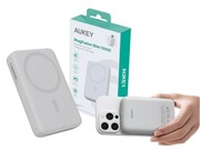 AUKEY PB-MS04 White Qi2 MagSafe PowerBank 10000mAh 20W PD AUKEY