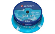 Płyty VERBATIM CD-R 700MB 52x - 25-pack (43432)