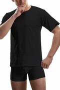 Cornette Authentic 202 new czarna plus koszulka męska Cornette