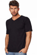 Cornette Authentic 201 new czarna koszulka męska Cornette