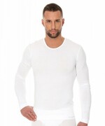Brubeck LS01120A biała koszulka termoaktywna Brubeck