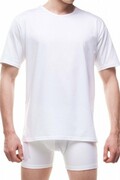 Cornette Authentic 202 new biała plus koszulka męska Cornette