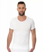Brubeck SS 00990A biała koszulka męska Brubeck