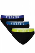 Atlantic 094 3-pak gran/grat/gral slipy męskie Atlantic
