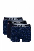Atlantic 173 3-pak nie/gra/nie bokserki męskie Atlantic
