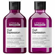 Zestaw szamponów oczyszczająco-nawilżających do włosów kręconych i suchych L'Oréal Serie Expert Curl Expression L`Oreal