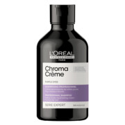 Szampon do włosów bardzo jasnych blond i platynowych neutralizujący żółte refleksy 300ml L'Oréal Chroma Crème Purple L`Oreal