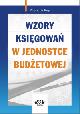 Wzory księgowań w jednostce budżetowej - zdjęcie 1
