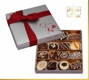 Srebrna-z-różą Chocobox